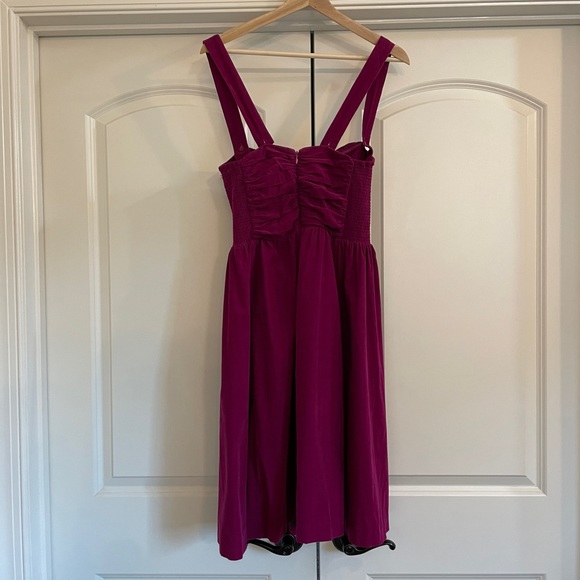 Anthropologie HD in Paris Corduroy halter dress with sweetheart neckline. - Picture 9 of 15